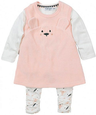 Комплект Dirkje розовый р.74 D36251-31 