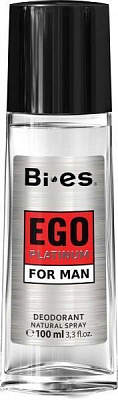 Дезодорант парфюмированный Bi-es Ego Platinum 100 мл