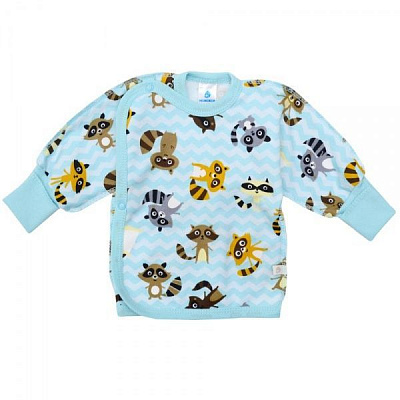 Льоля дитяча Minikin р.56 бірюзовий із принтом 181800156