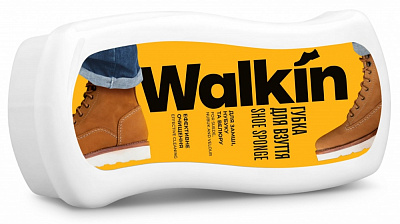 Губка WALKIN волна для обуви для замши, нубука и велюра