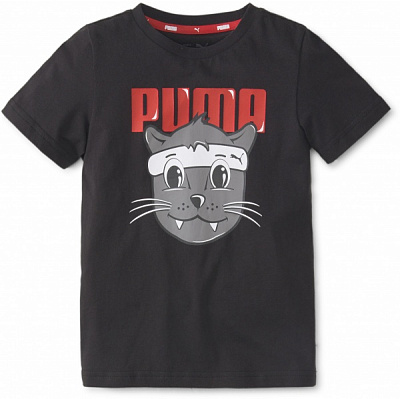 Футболка Puma LIL PUMA Tee 58924801 р.104 чорний
