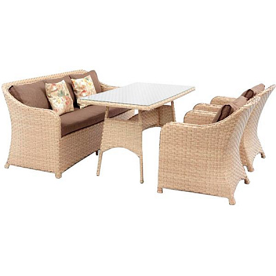 Комплект меблів Bella Vita Вірджинія бежевий