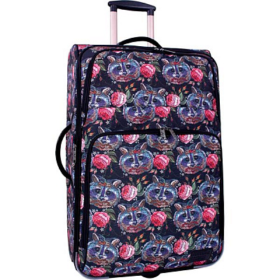 Чемодан Bagland 37666244 51 л разноцветный Леон 477 