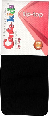 Колготки детские Conte-Kids TIP-TOP 000 р.128-134 черный 