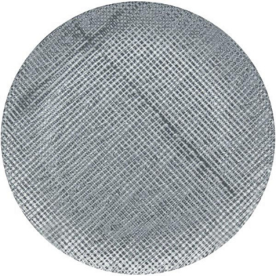 Блюдо Сатин серебристое 33 см