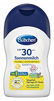Молочко сонцезахисне Bubchen Sensitive з коефіцієнтом захисту +30 150 мл (12181432)