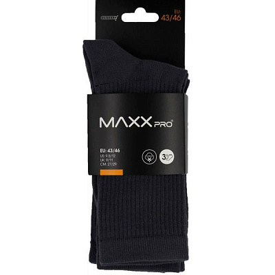 Носки MaxxPro 16673 3 пары серый р.43-46