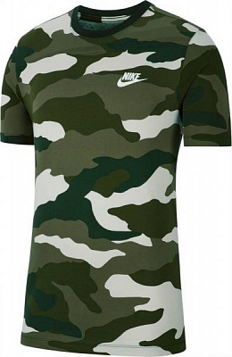 Футболка Nike M NSW CAMO AOP SS TEE CK3003-072 XL камуфляж
