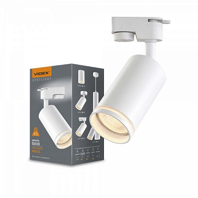 Подвес трековый Videx 30 Вт белый 26835 