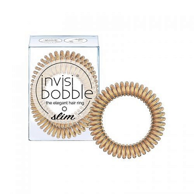 Резинка для волосся Invisibobble Slim Bronze Me Pretty 3 шт.