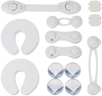 Комплект дитячого захисту MVM BS-22 WHITE