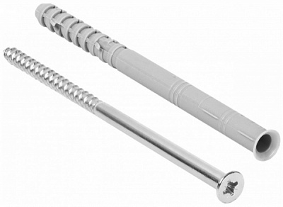 Шуруп з дюбелем RoofOK L=80 мм цинк