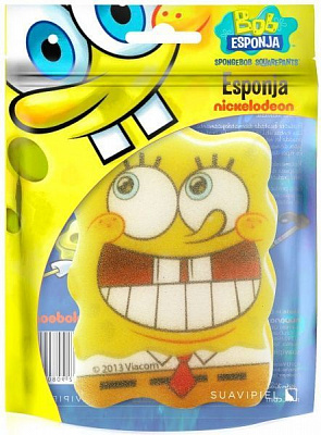 Мочалка Suavipiel Губка Боб 000001925 