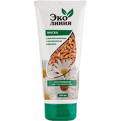 Маска Еколінія для сухого волосся 200 мл