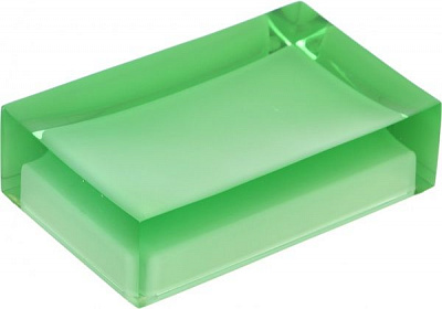 Мыльница Luna Grand зеленый