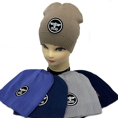 Шапочка детская р.50-52 в ассортименте 1282 