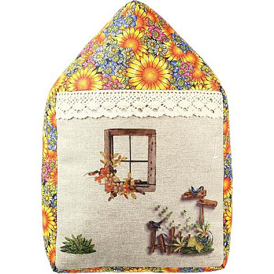 Подушка декоративная Избушка 29x42 см