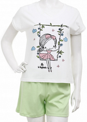 Піжама Trio Kelly р. XXL молочний