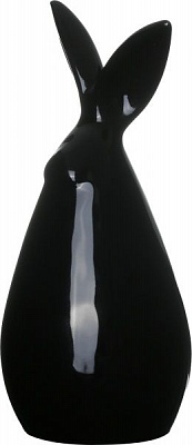 Статуэтка Зайчонок черный 1709-21,5 Eterna