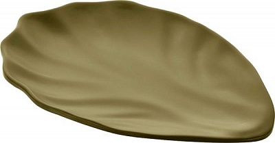 Тарілка Terra Vinea хакі 25,5 x 18 x 2,3 см Külsan