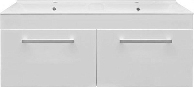 Тумба підвісна Сансервіс Подвійна 125 під умивальник Подвійний 125