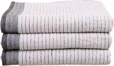 Полотенце Stripe Natural 70x140 см серый La Nuit 