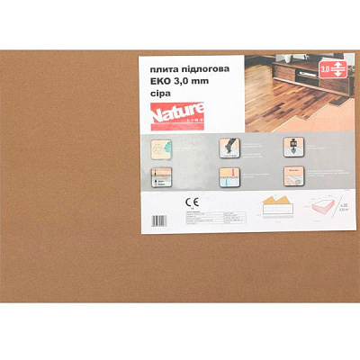 Плита напольная подкладочная Steico ЕКО Nature Line 3x790x590 мм 