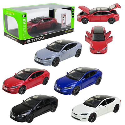 Автомобиль Автопром 1:24 с зарядной станцией AP7713