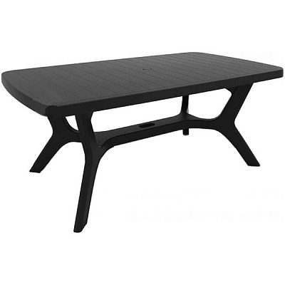Стіл Keter Baltimor 100x177 см графіт 228342