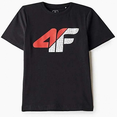 Футболка 4F HJL20-JTSM022A 146 чорний