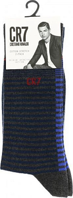 Носки CR7 8272-80-116 2 пары синий р.40-46