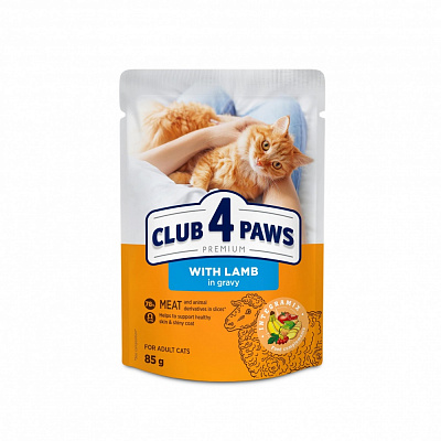 Корм вологий Club 4 Paws