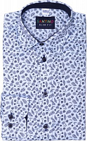 Рубашка детская Легпромторг 9312 р.140 бело-голубой 
