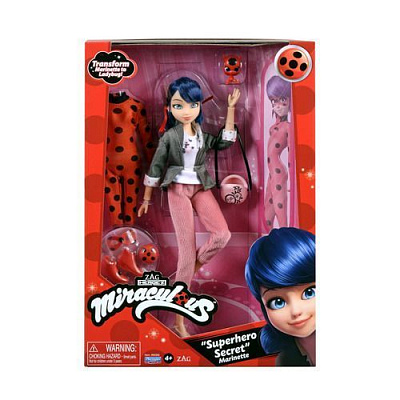 Кукла Miraculous Леди Баг и Супер-Кот S2- Суперсекрет Маринетт
