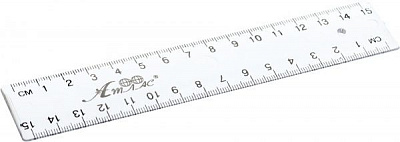 Линейка 15 см. К-9070