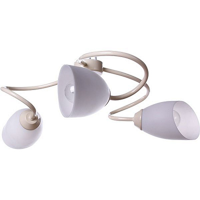 Люстра потолочная Vitaluce 3xE14 бежевый V3189/3PL 