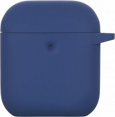 Чехол для наушников 2E для Apple AirPods Pure Color Silicone 3.0 мм Navy blue (2E-AIR-PODS-IBPCS-3-NV) 