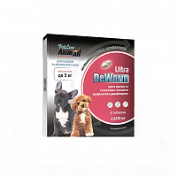 Таблетки протигельмінтні AnimAll DeWorm Ultra для собак та цуценят до 5 кг