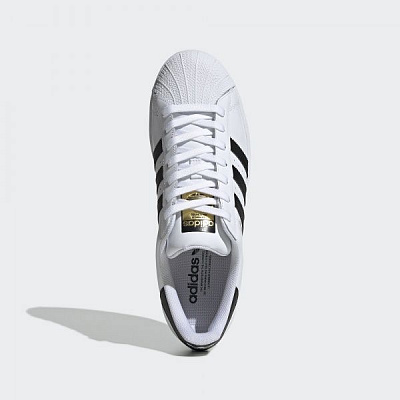 Кроссовки Adidas SUPERSTAR EG4958 р.UK 8,5 белый