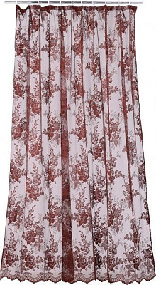 Тюль 4041/3 коричневая 250х270 см