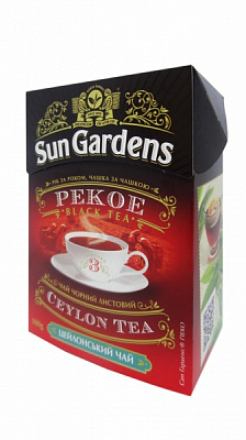 Чай черный Sun Gardens Пеко 100 г 
