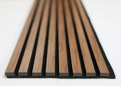 Реечная панель акустическая LinariWall МДФ на фетровой основе MLAN-102 2800x350x18 мм (MLAN-102 )