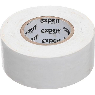Ізострічка Expert Power ПВХ 0,13x30 мм 25 м біла ПВХ