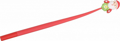 Ручка гелевая Друзья Санты красный 