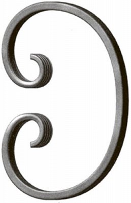 Завиток Радуга-N 170х105 мм 107/12.6