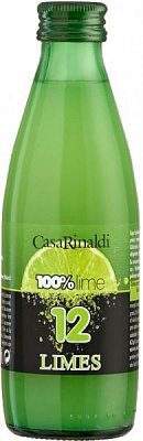 Сок Casa Rinaldi лайма 100% 250 мл (8006165406949)