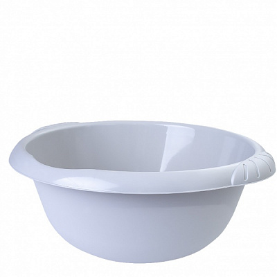 Таз Алеана круглый Евро светло-серый 22 л