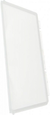 Перегородка для полиці Larvij 403x114 мм L9715 білий матовий