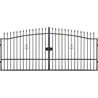 Ворота металеві вензель 1800х4000 мм