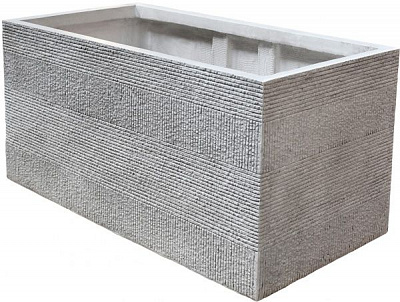 Кашпо Engard Оттава 99х46х46 см прямоугольный 209 л бежево-серый (GA68-3) 